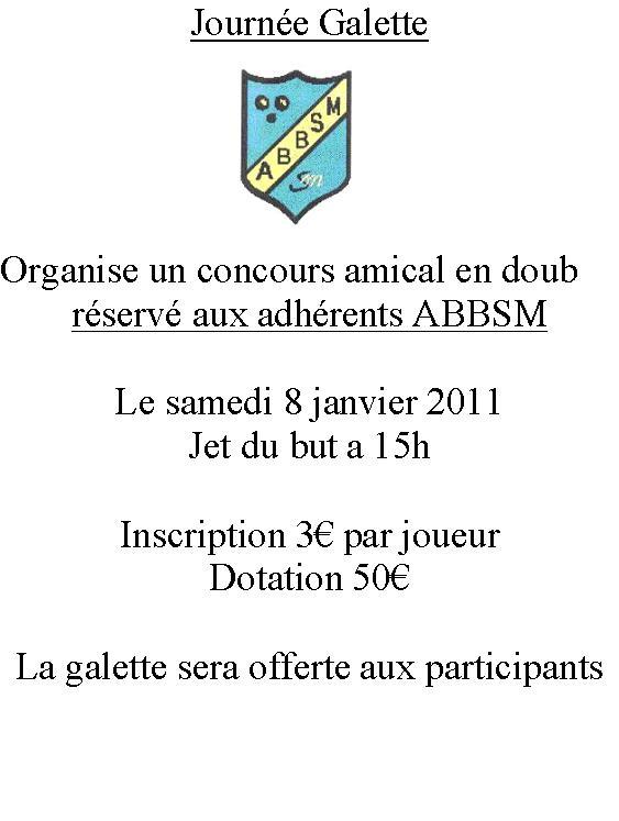 L'ABBSM fête la galette des rois pour ses licenciés! L'ABBSM fête la galette des rois pour ses licenciés!