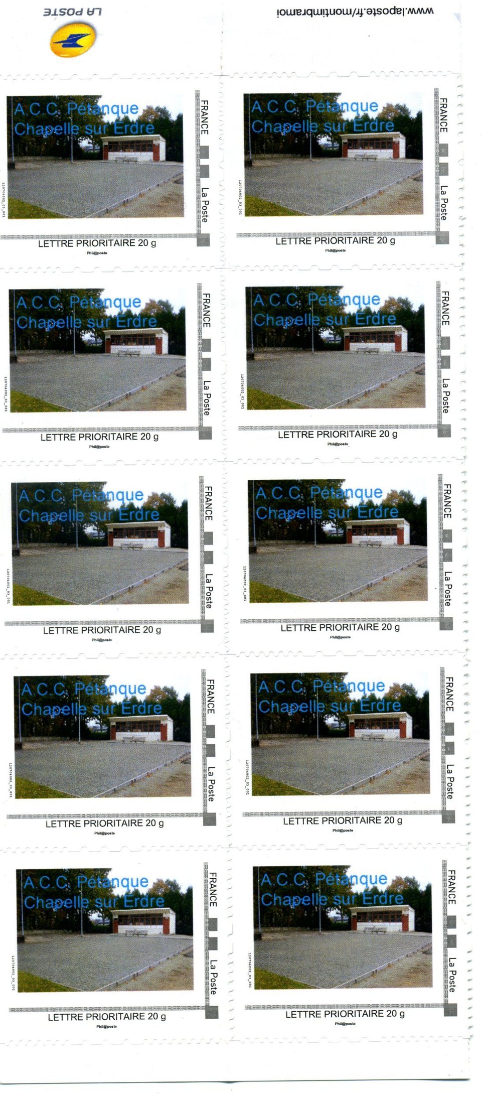 L'ACC PETANQUE EST TIMBREE !!! L'ACC PETANQUE EST TIMBREE !!!