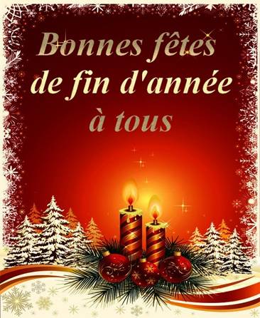 FETES DE FIN D'ANNEE