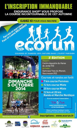 ECORUN, courir pour une bonne action