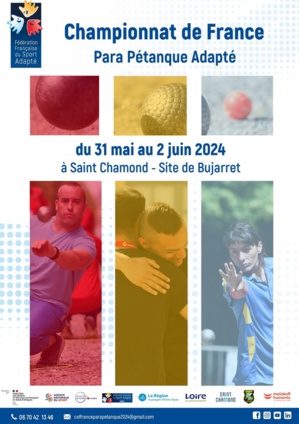 CHAMPIONNAT DE FRANCE PARA PÉTANQUE ADAPTÉE