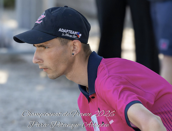 CHAMPIONNAT DE FRANCE PARA PETANQUE ADAPTEE 2026 CHAMPIONNAT DE FRANCE PARA PETANQUE ADAPTEE 2026