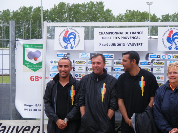 Championnat de France Jeu Provençal Triplettes Vauvert  6 au 9 Juin