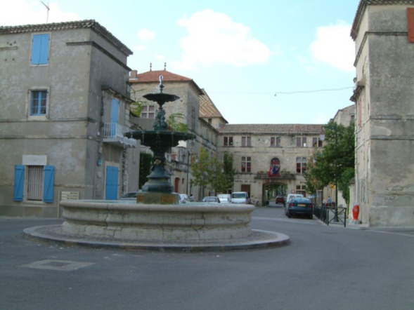 La Fontaine et le Château La Fontaine et le Château