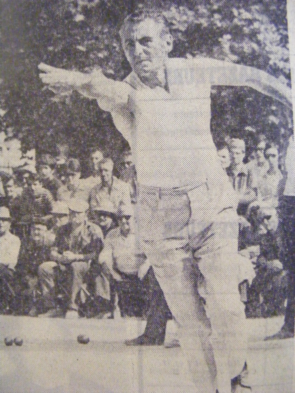 "Jeannot" Carbuccia en pleine action au Midi Libre 1969