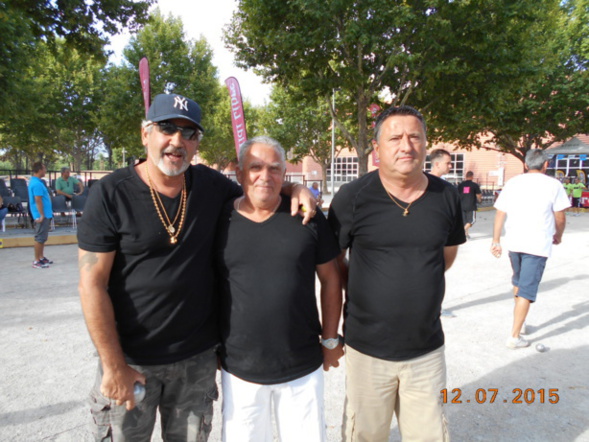 P CAMROUX JP MURZILLI J BONHOMME 1/2 finalistes P CAMROUX JP MURZILLI J BONHOMME 1/2 finalistes