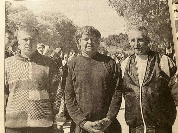 Avec la famille MEJAN, vainqueur du PANTEL 1999 Avec la famille MEJAN, vainqueur du PANTEL 1999