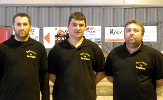 Resultats Championnat de Ligue Triplette 2013 - 17 et 18 Novembre à Alès