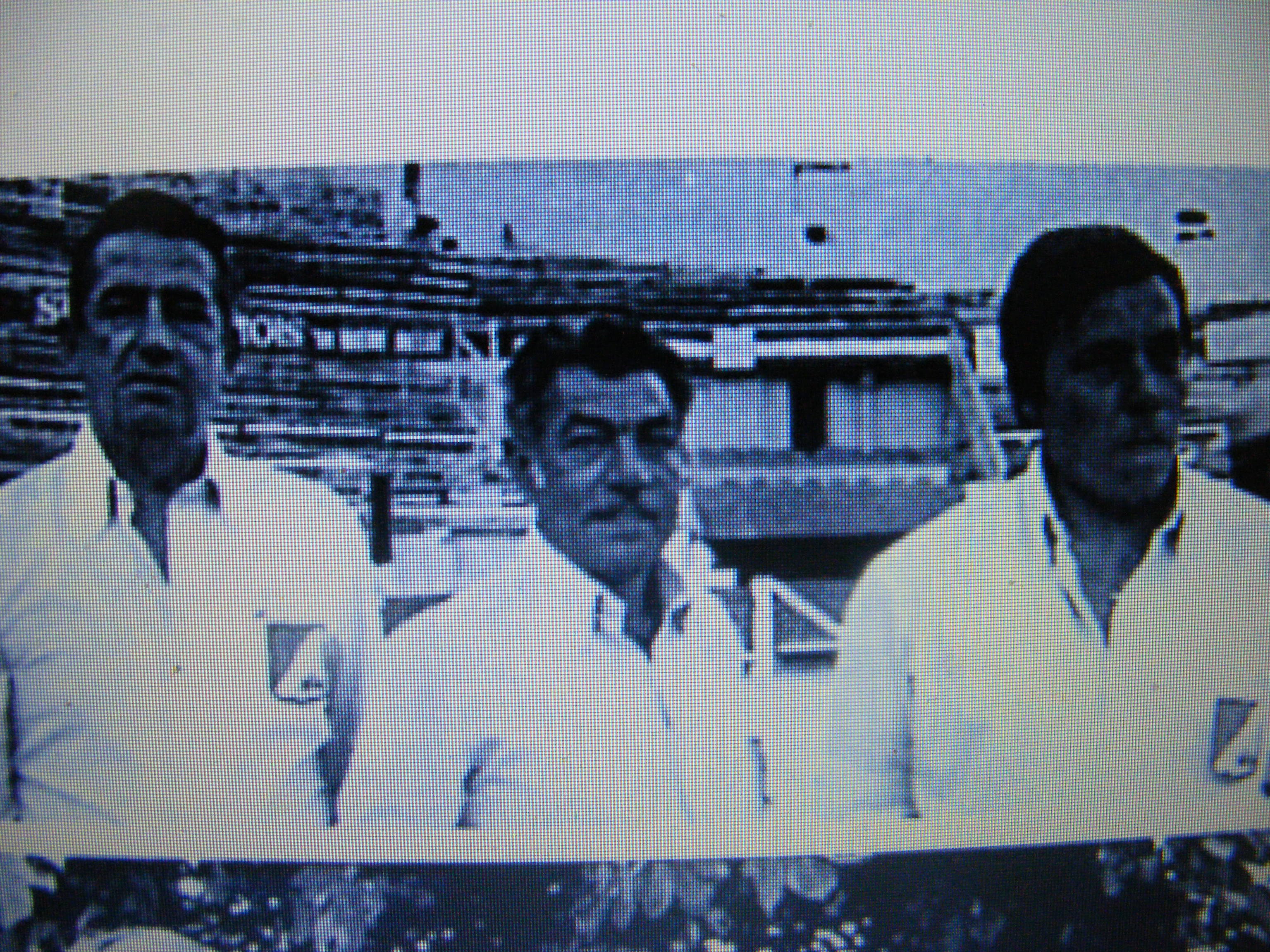 Francis VOLPE à gauche avec Mimoun EL MALIK et Claude CARBO en demi finale du Championnat de France 1978 dans les arènes de Nîmes Francis VOLPE à gauche avec Mimoun EL MALIK et Claude CARBO en demi finale du Championnat de France 1978 dans les arènes de Nîmes