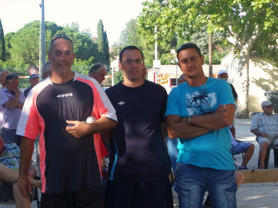 B Guillemain C Dufour L Marques les finalistes Photo B Guillemain merci