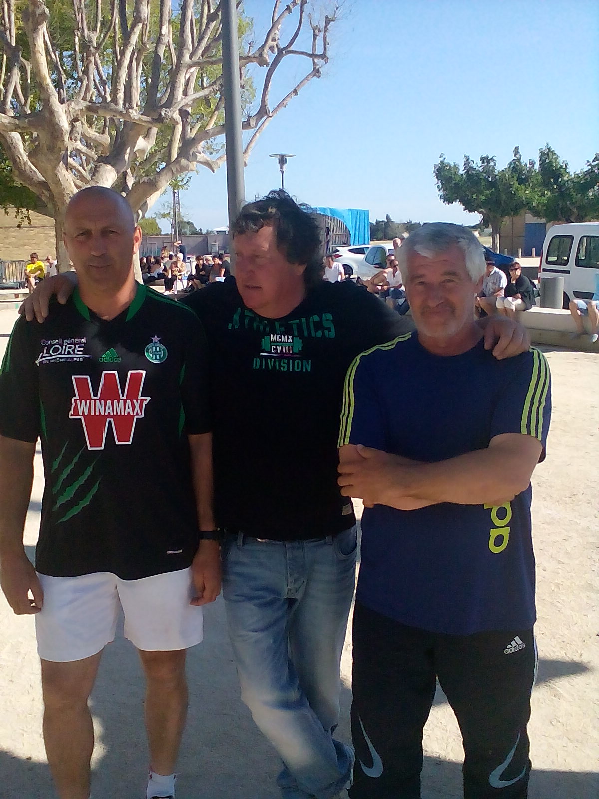 E Rollin H Fadel JF Moro les finalistes