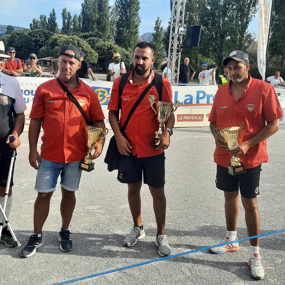 Fabrice Rouvin Anthony Kerfah Mohamed Benmostefa, les valeureux finalistes. Fabrice Rouvin Anthony Kerfah Mohamed Benmostefa, les valeureux finalistes.