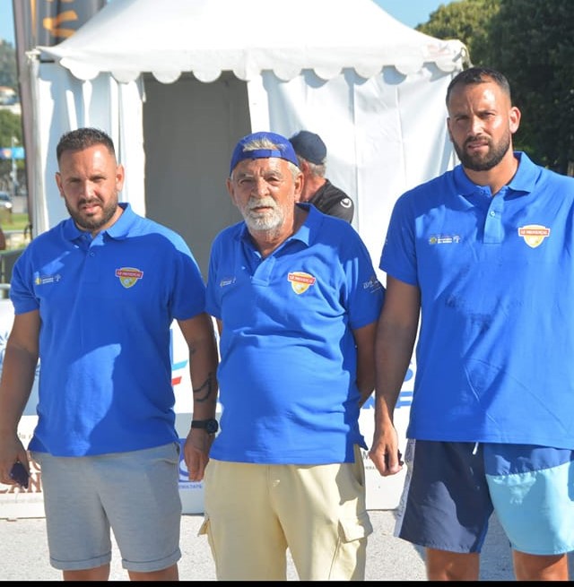 Marvin Romero Rudi Jean Simon Chamberon demi finalistes battus par les futurs vainqueurs et auteurs d'un beau parcours.