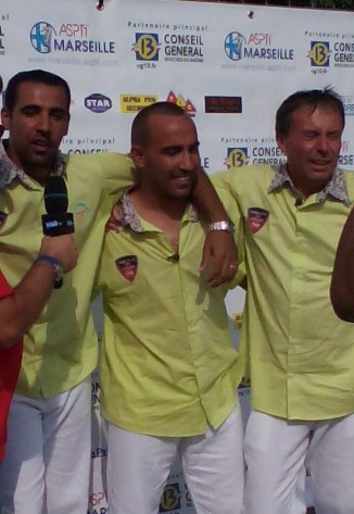 Anthony et Manu KERFAH et Thierry TERRENO la joie de la victoire !