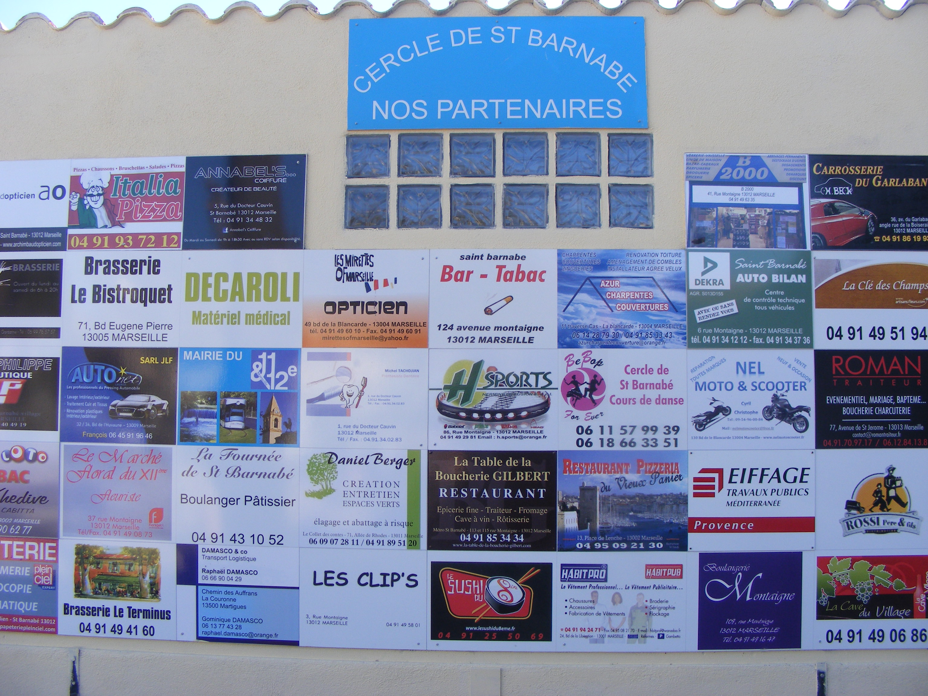 Le Cercle Saint Barnabé et ses partenaires Le Cercle Saint Barnabé et ses partenaires