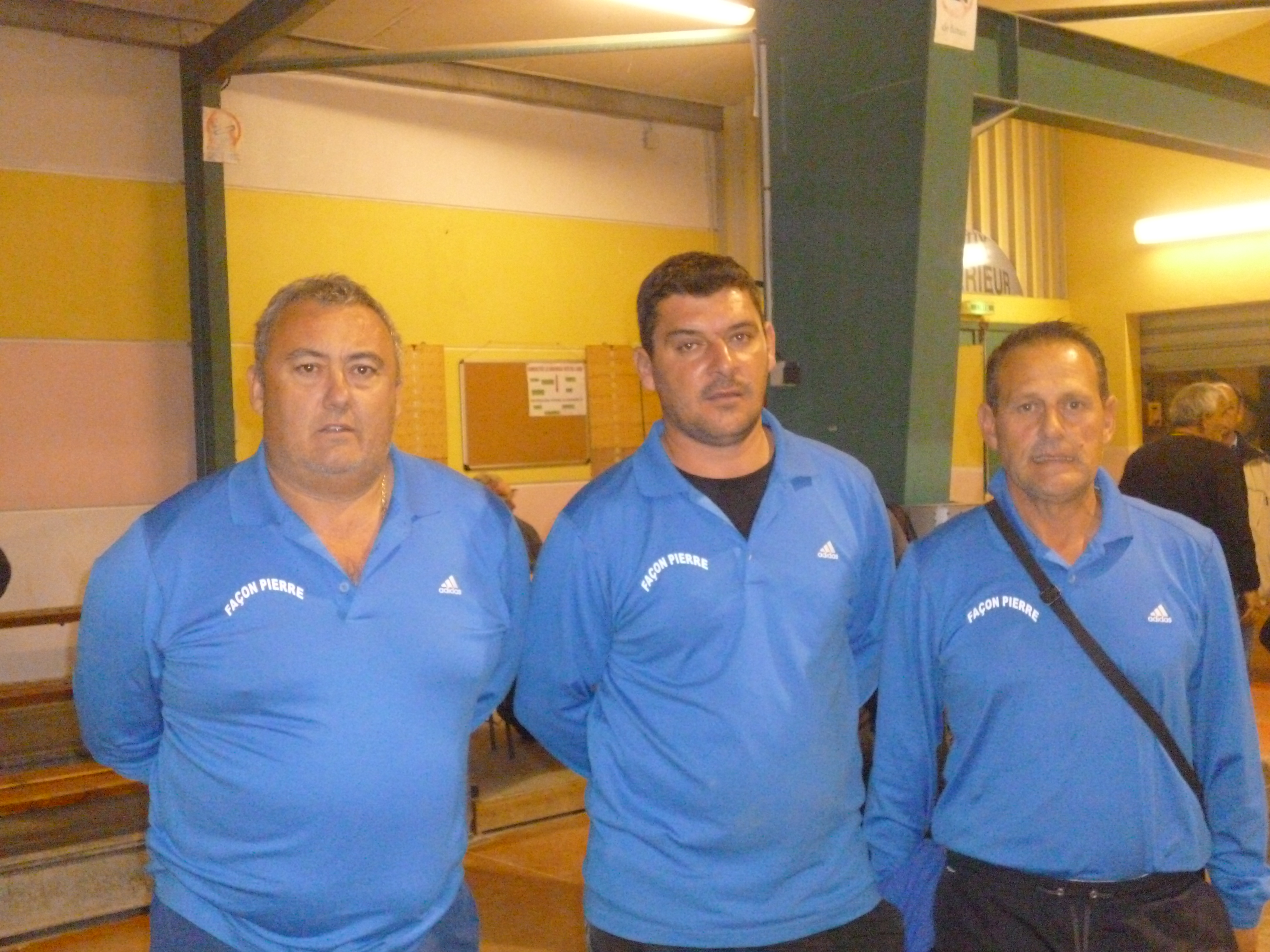 O Blanc P Forner Ph Avellaneda les finalistes (photo VM)