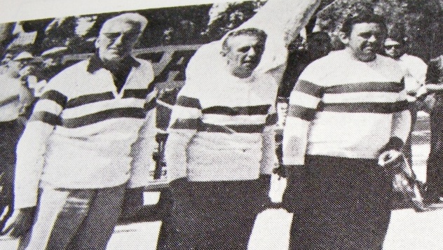 A Calanotti J Carbuccia A Bérard Champions de France en titre 1969 ici lors de la Finale du Grand Prix de Draguignan 1970 (Photo famille Salles) A Calanotti J Carbuccia A Bérard Champions de France en titre 1969 ici lors de la Finale du Grand Prix de Draguignan 1970 (Photo famille Salles)