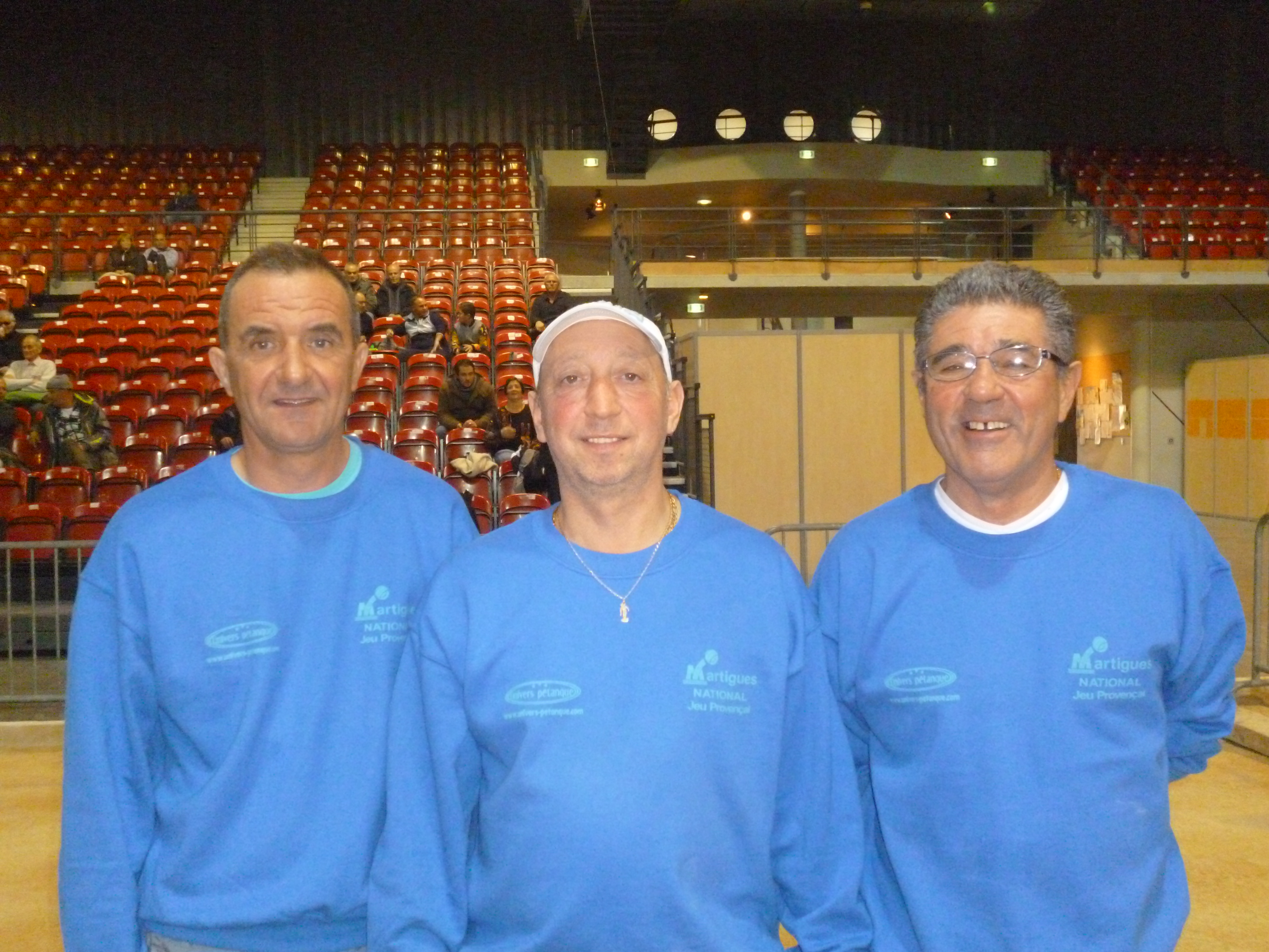 J Gonzalez P Masini P Coucourde 1/2 finalistes
