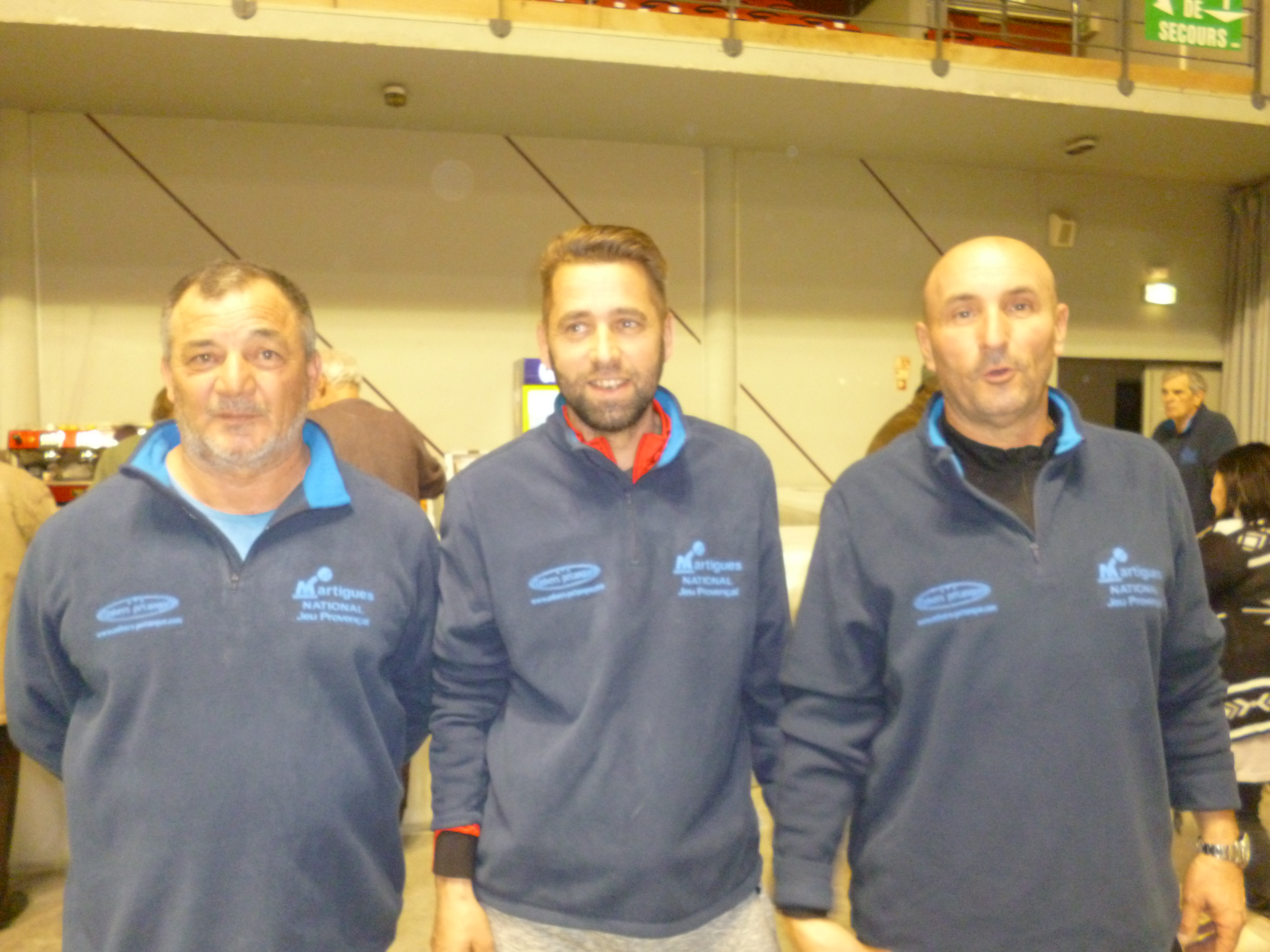 Ambroise Lafleur Patrice Conti et Philippe Rouze du SC Mouans Sartoux les finalistes 2016 Ambroise Lafleur Patrice Conti et Philippe Rouze du SC Mouans Sartoux les finalistes 2016