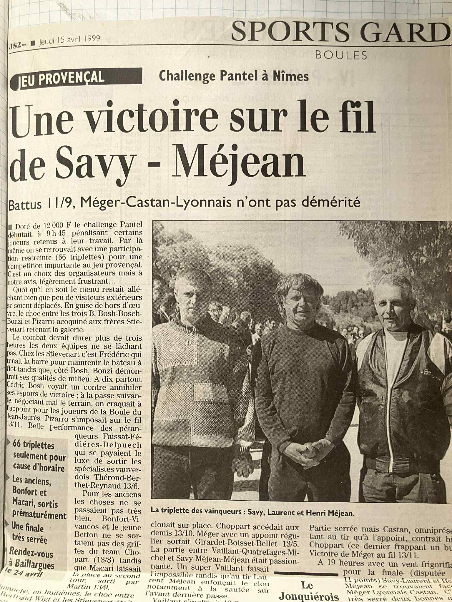 PANTEL 1999 PANTEL 1999