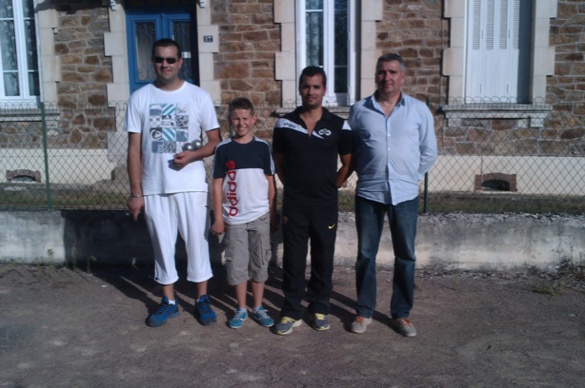 les 4 demi-finaliste AZEMA, GARCIA, SANTOS, CONTRINO les 4 demi-finaliste AZEMA, GARCIA, SANTOS, CONTRINO