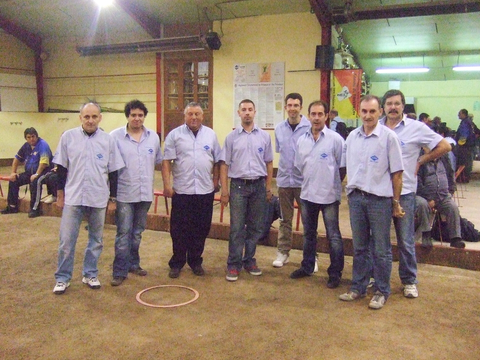 Yves PRADAYROL, Romain MAZARS, Michel JUPIN, Pascal GARCIA, Lionel PONS, Jean-Louis ROBERT, Jean-Marc DELAVERGNES, Christian AMAT Yves PRADAYROL, Romain MAZARS, Michel JUPIN, Pascal GARCIA, Lionel PONS, Jean-Louis ROBERT, Jean-Marc DELAVERGNES, Christian AMAT