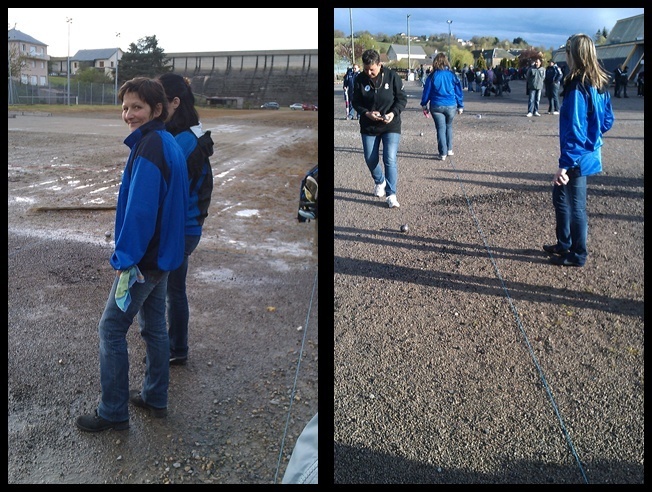 Sonia et Jennifer cachée - Sophie qui part au rond et Stéphanie qui l'encourage, Marie sourie Sonia et Jennifer cachée - Sophie qui part au rond et Stéphanie qui l'encourage, Marie sourie