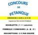 2ème Concours de Pétanque du Club ASL ALLOUIS le Dimanche 02 juin 2019