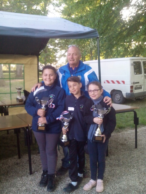 Championnat du cher triplettes jeunes 2016 à Argent Championnat du cher triplettes jeunes 2016 à Argent