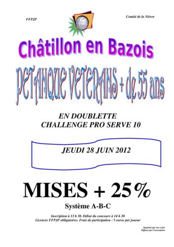 concours vétéran concours vétéran