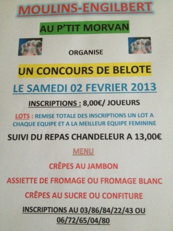 concours de belote