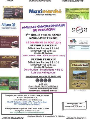 2éme Grand Prix du Bazois 2éme Grand Prix du Bazois