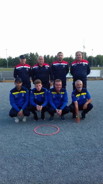 NIEVRE (Chatillon) - HERAULT 1ère partie de poule. NIEVRE (Chatillon) - HERAULT 1ère partie de poule.
