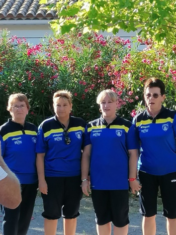 Championnats de France triplettes féminines 2021