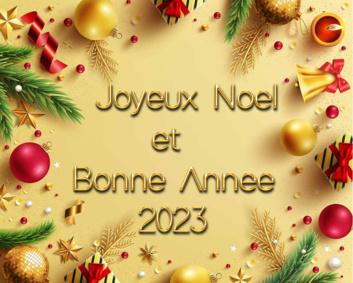 Les présidents, les membres du bureau vous souhaitent de bonnes fêtes de fin d'année et une belle saison 2023