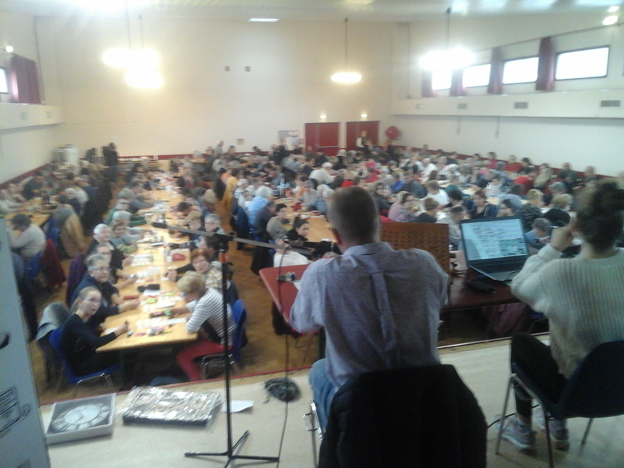 Joli succès de nos rifles du 27 octobre, salle comble. Merci aux bénévoles qui ont oeuvrés toute la journée.