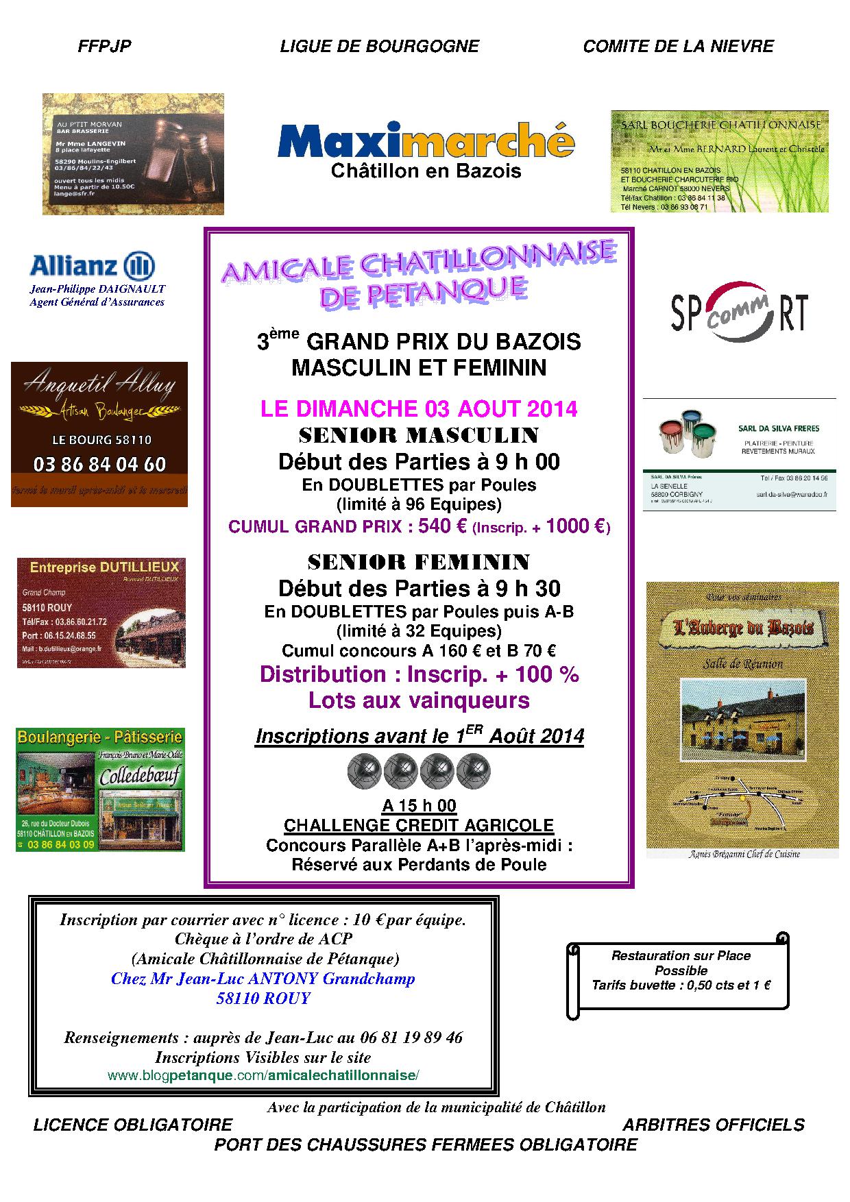 Grand Prix chatillon Grand Prix chatillon