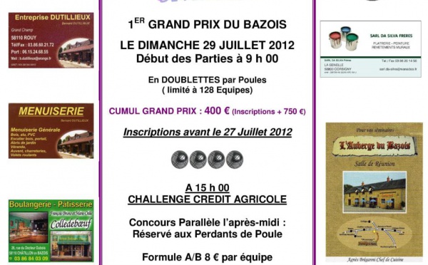 1er Grand prix du Bazois