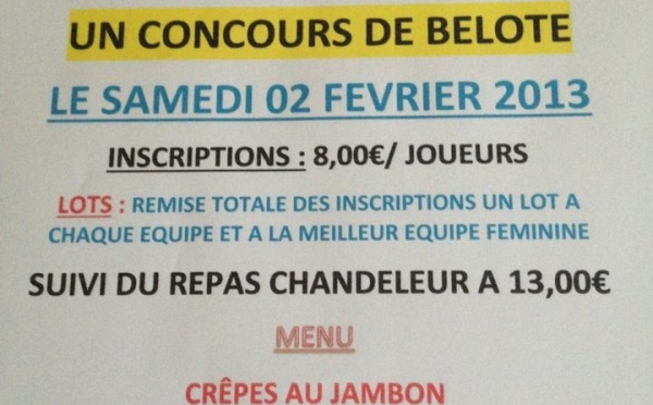 concours de belote