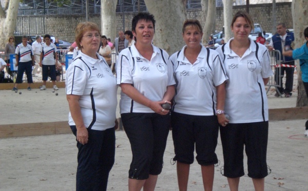 championnat de france triplette féminin