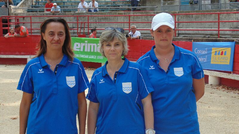 championnat de france triplette feminin