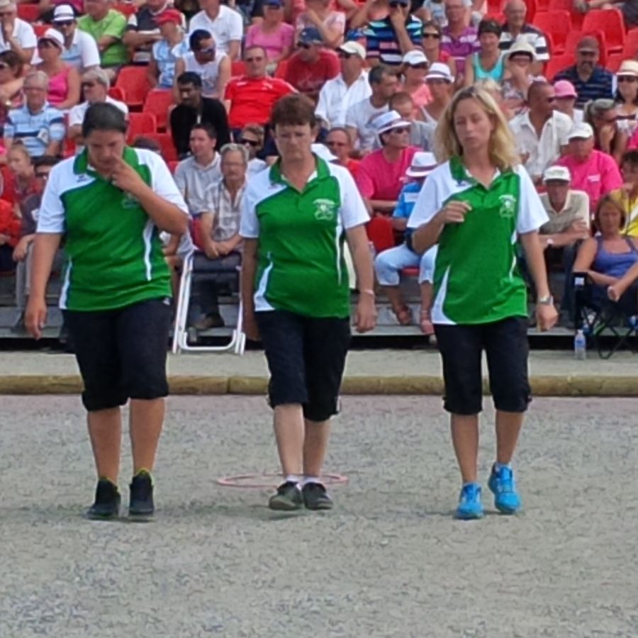championnats de France Triplette Feminines