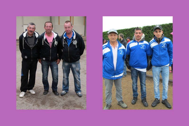 Championnat d 'Allier triplette sénior et féminin à Montmarault