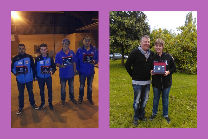 Championnats doublette masculin et tête à tête féminine