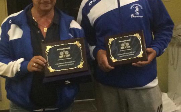 Championnat Doublette masculin et TaT feminin