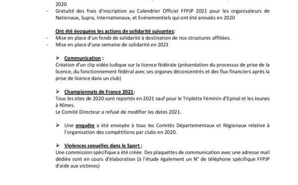Info conavirus FFPJP