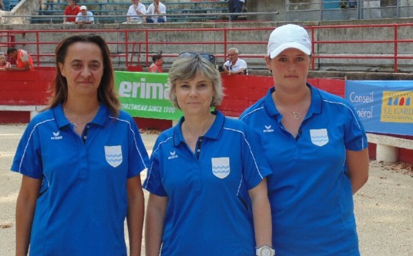 championnat de france triplette feminin