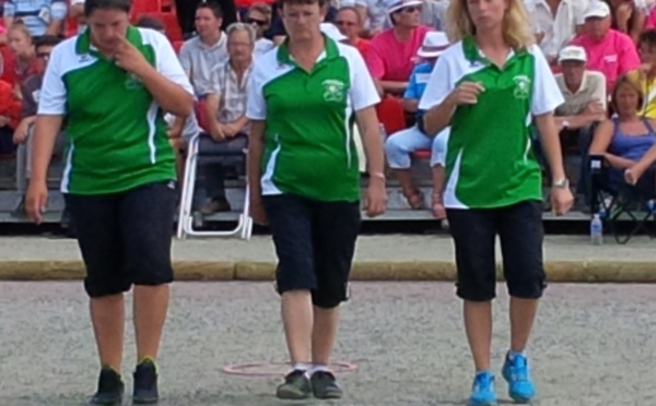 championnats de France Triplette Feminines
