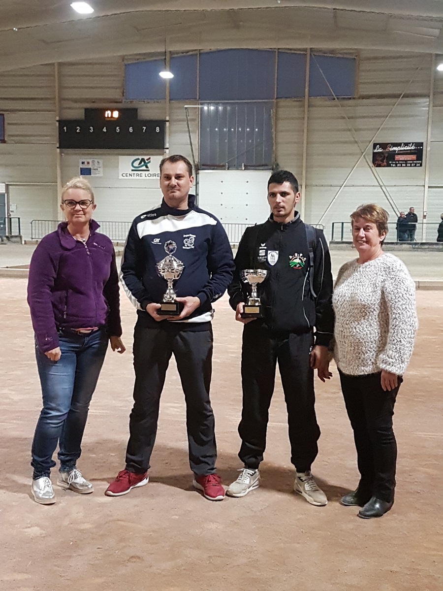 Champion de Nièvre David Boës face à Christpher Ross