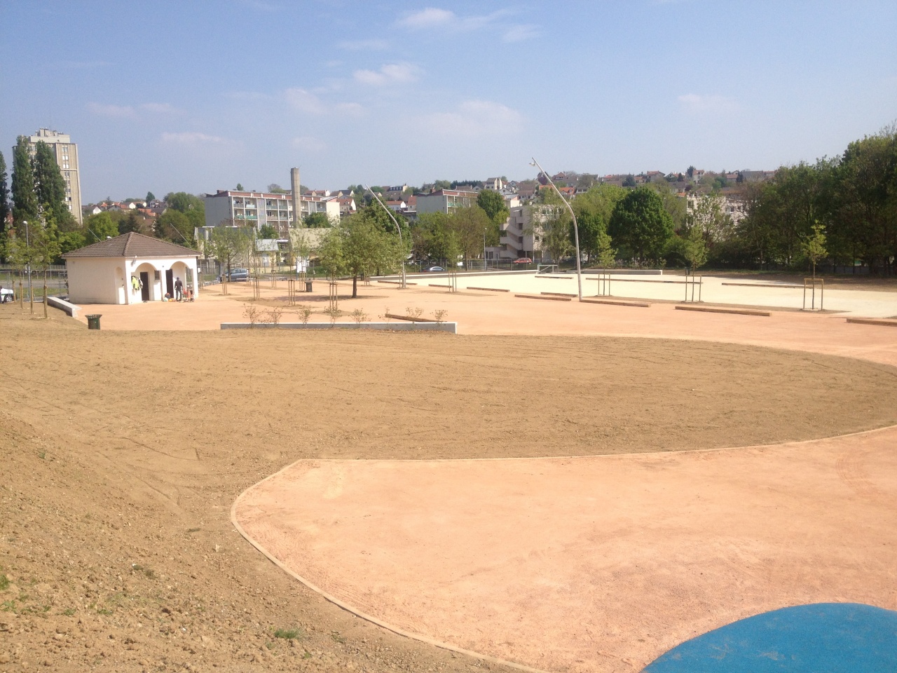 Le terrain après travaux Le terrain après travaux